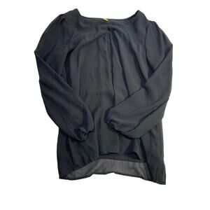 ELH size Large black blouse